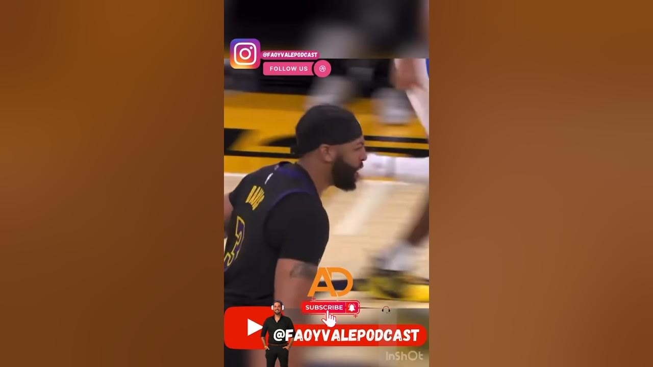 DLo con la asistencia y Anthony Davies con el 🔨😤🔥 / lakers vs OKC