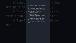 Postgres Checkpointer Implementation - Part 1/2