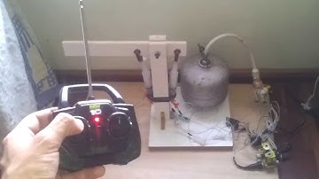 Braço pneumático com controle remoto