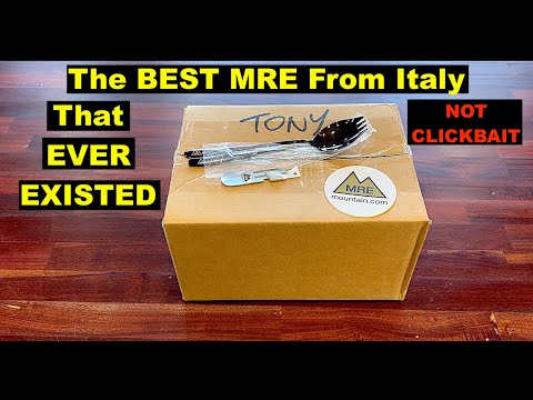 The Italian MRE That Shocked The World !!!