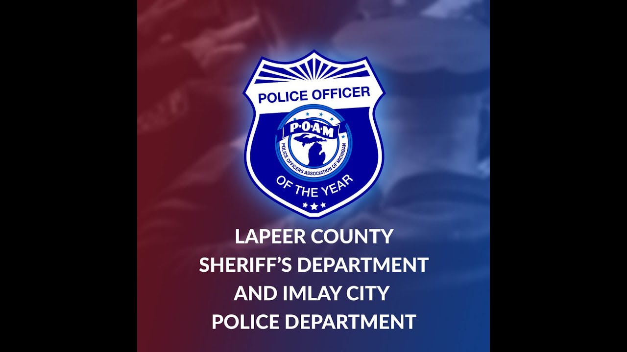 2020 Police Officer of the Year Award Ceremony Lapeer County Sheriff's