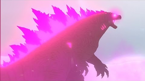 Evolved Godzilla Test animation but improved
