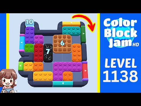 Color Block Jam Level 1138 Solution Walkthrough video preview