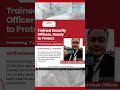𝗧𝗿𝗮𝗶𝗻𝗲𝗱 𝗦𝗲𝗰𝘂𝗿𝗶𝘁𝘆 𝗢𝗳𝗳𝗶𝗰𝗲𝗿𝘀 #issadasecurity #securityservices