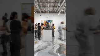 fastest ⏩ ⚡ art gallery interior making #fastest #interiordesign #trending #design #viralshort