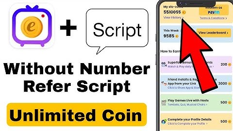 eloelo app without number refer bypass | eloelo app unlimited refer script | eloelo app new Script