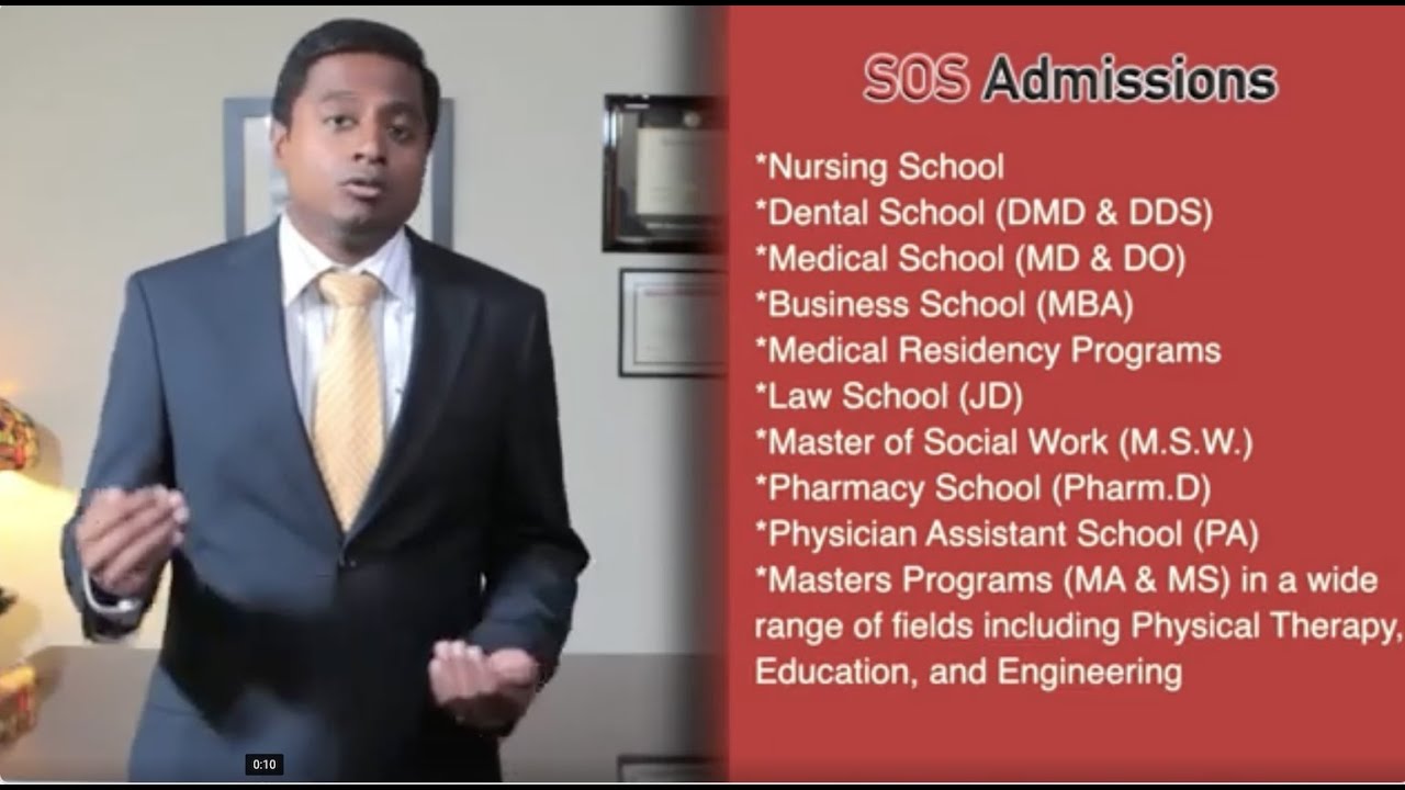 Grad School Admissions Interview Coaching - SOS Admissions