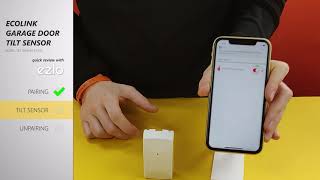 Quick review #45 - Ecolink Garage Door Tilt Sensor TILT-ZWAVE2.5-ECO