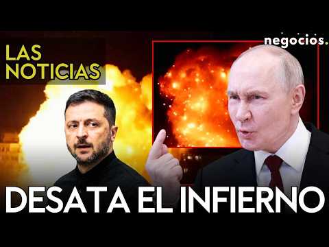 LAS NOTICIAS: Rusia desata el infierno en Ucrania, ataque masivo contra Kiev y China prueba misiles