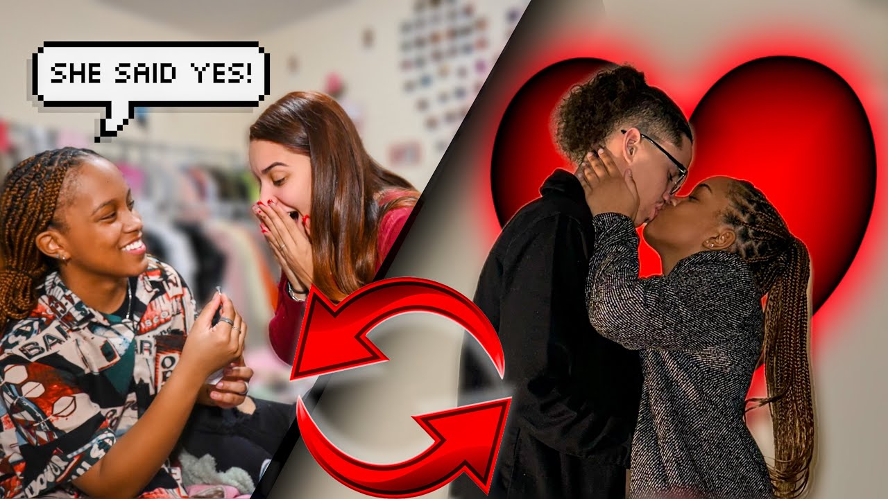 OUR VALENTINES DAY WITH OUR BF & GF!! *she said yes*