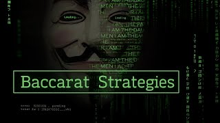 Baccarat Online Winning Baccarat Strategies 2025