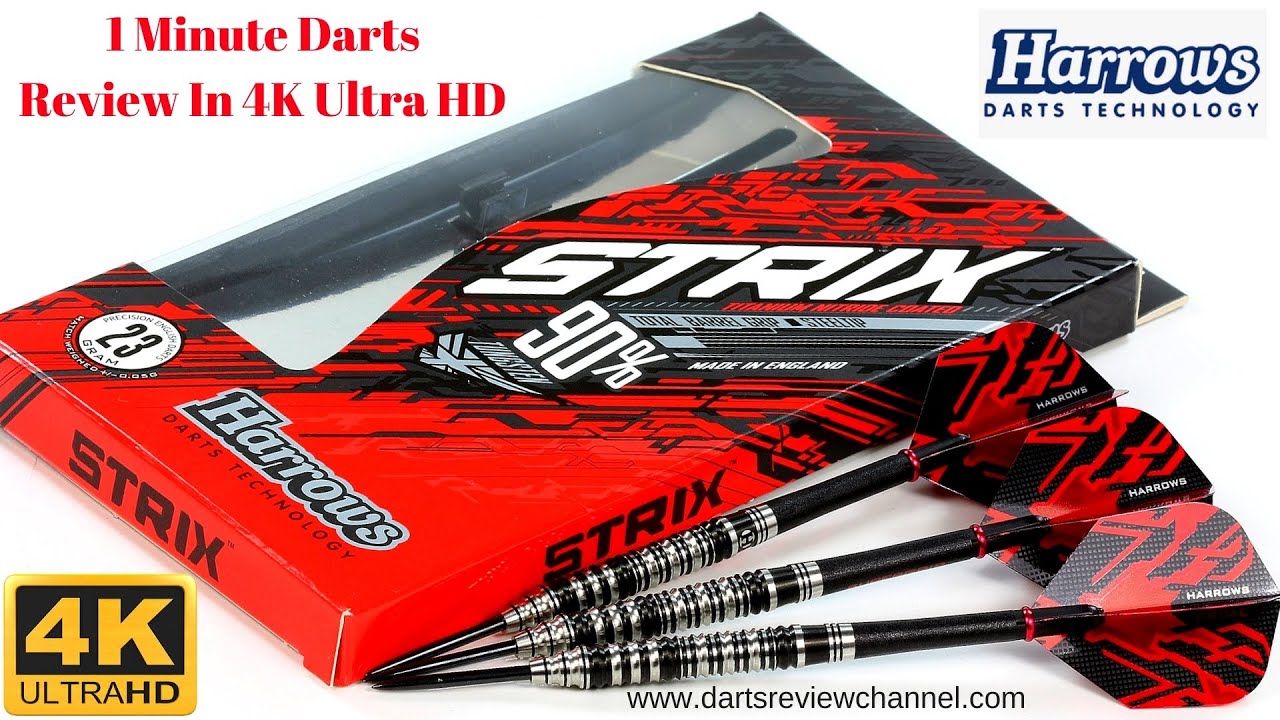 Harrows Strix Parallel 1 Minute Darts Review In 4K Ultra HD YouTube