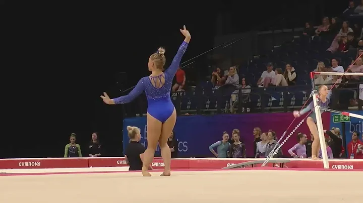 Ruby Evans- GOLD - Floor-WAG JNR AA-2022 British G...
