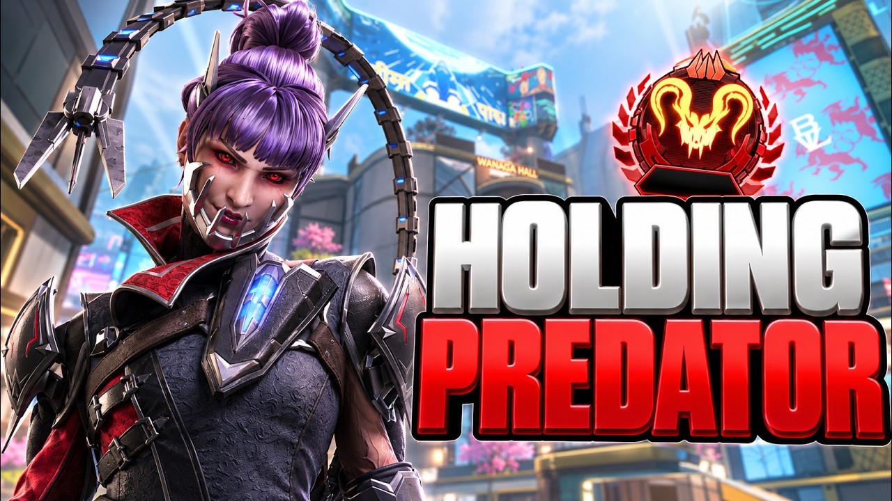 I HELD APEX PREDATOR... - YouTube