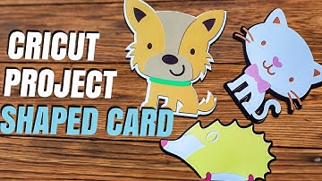 Cricut Cards - Easy Technique to Make a Shaped Card