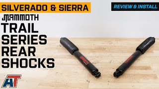 2007-2018 Silverado &  Sierra 1500 Mammoth Trail Series Rear Shocks Review & Install