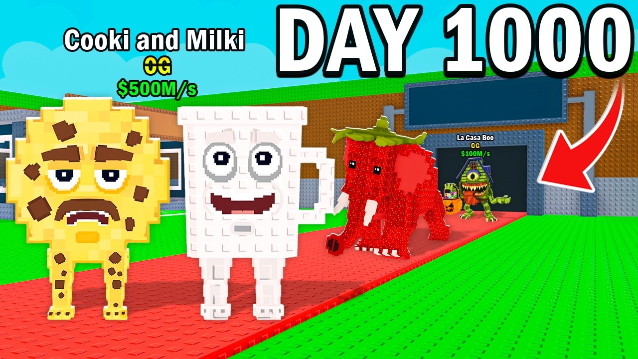 Я провел 1000 ДНЕЙ, украдя мозговую гниль!