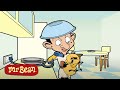 Mr Bean Animated S3 | Funny Episodes | Scrapper Cleans Up | Cartoons for Kids