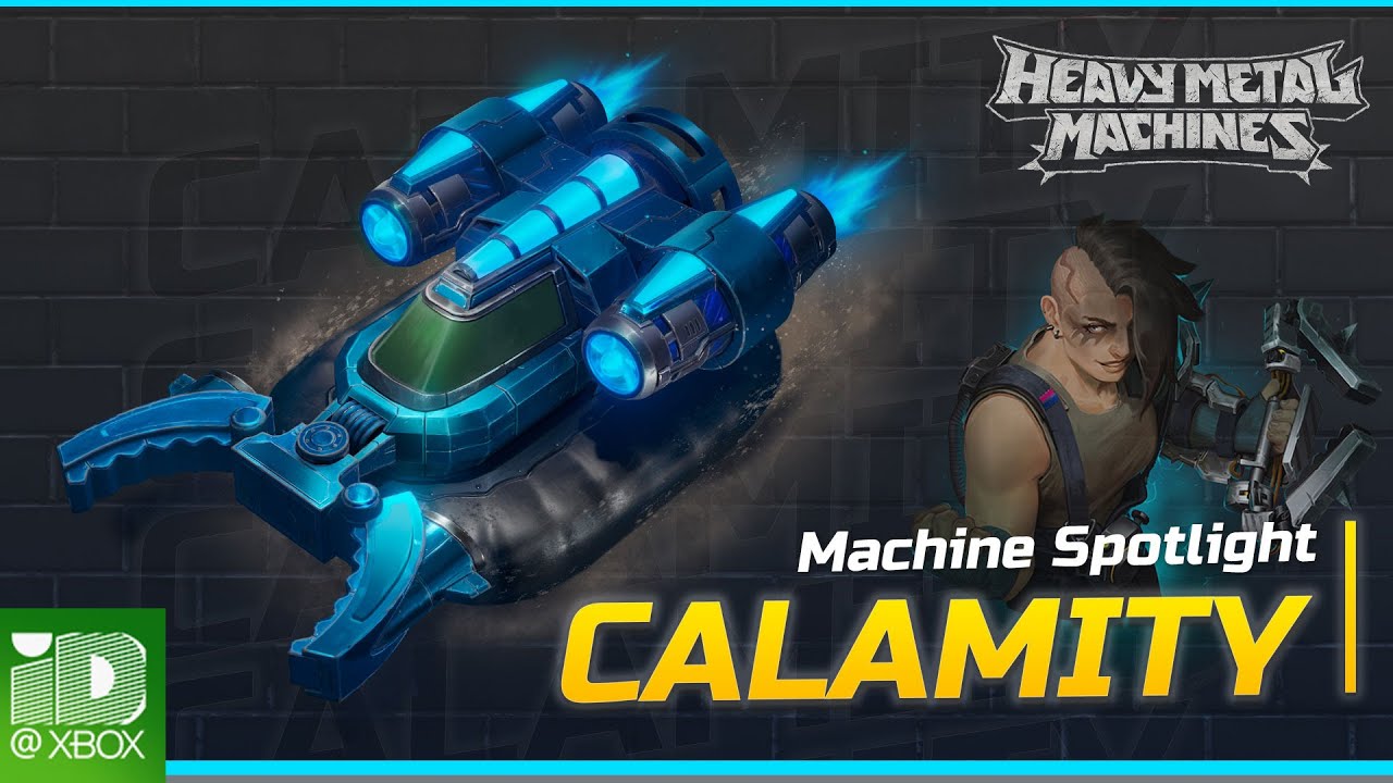 CALAMITY: a new Machine arrives in Heavy Metal Machines