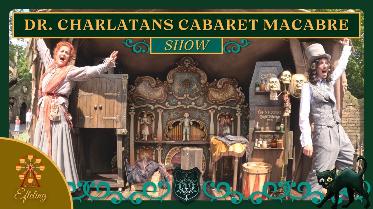🎭 Dr. Charlatans Cabaret Macabre - [New Full Show] - Efteling 2025