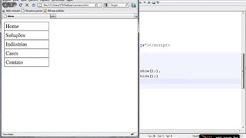 Universidade XTI - Curso Online CSS Aula 23 - Menu DropDown com jQuery - Parte 02