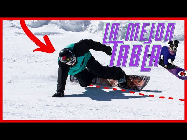 Así es la primera tabla de snowboard de hielo del mundo