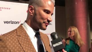 Jay Manuel on the red carpet