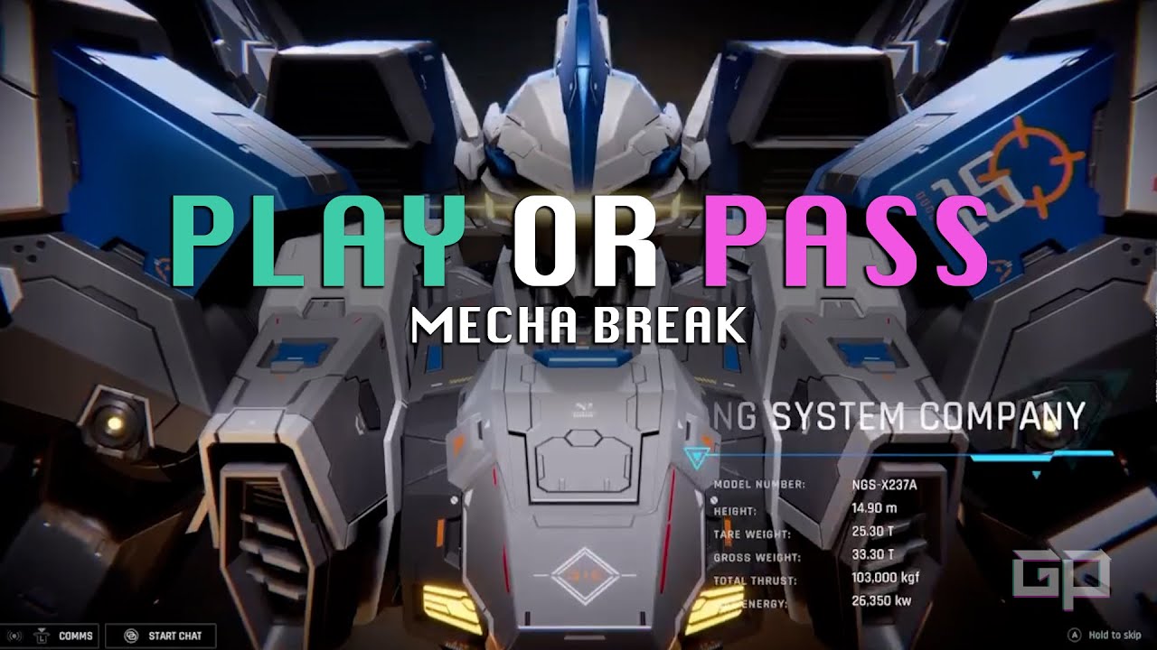Play or Pass - Mecha BREAK Video Game 