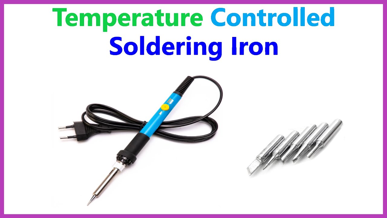 Thermostat Controlled Soldering Iron Replace bit of thermostat