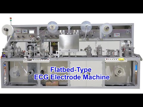 Medical ECG Electrode Flatbed