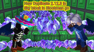 New Duplicate Glitch in (Skyblock) (Blockman go)(2.12.3)  💯%works! #GGAMERBG