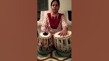 How to play a Tabla Bol/Note (TA or NA) on a twin hand drums called TABLA & DAGGA.