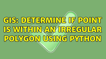 GIS: Determine if point is within an irregular polygon using Python (2 Solutions!!)