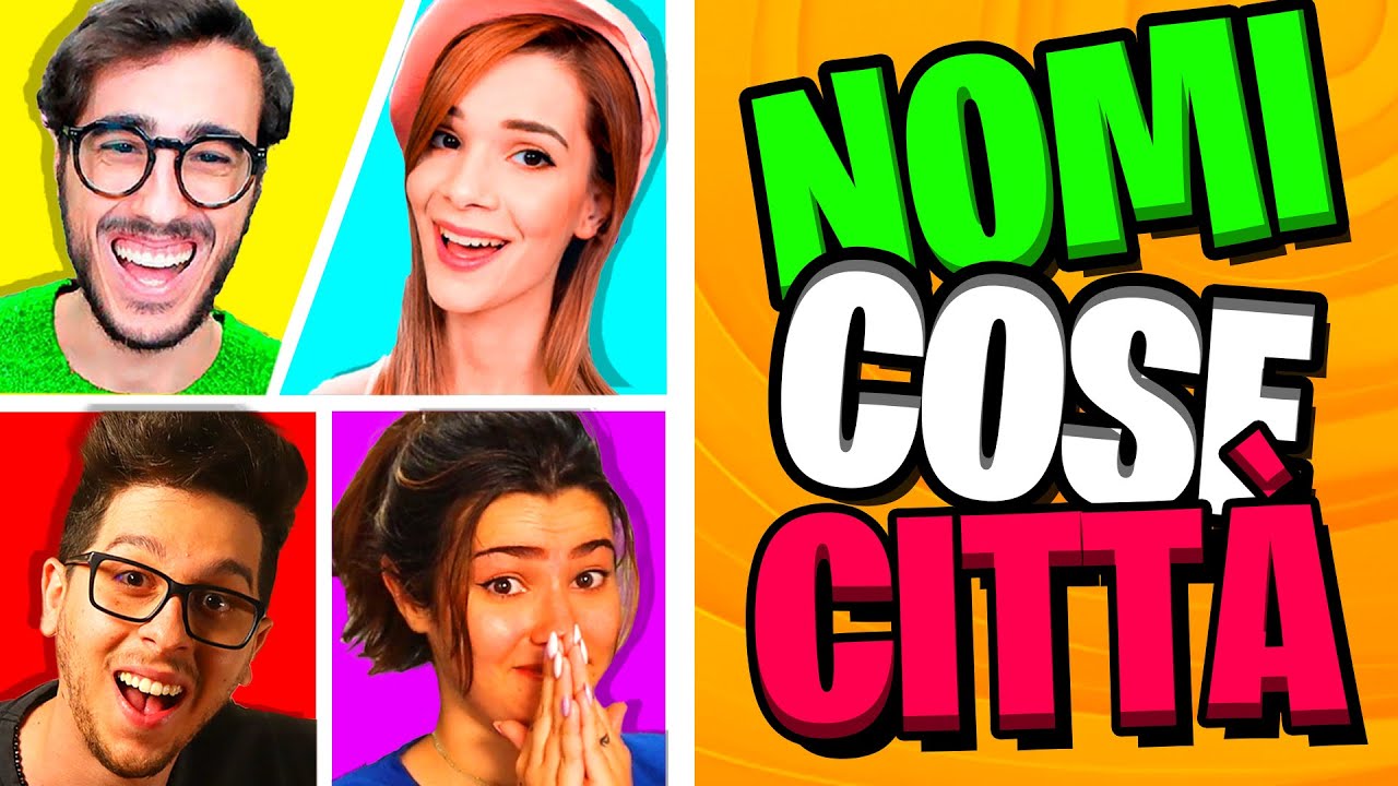 SFIDA DI COPPIA SU NOMI COSE E CITTÁ - STEF & PHERE VS KENDAL & CARLY