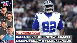 Inside The Star: The Cowboys Lock In Quinnen Williams With A Massive 3-Year Extension | Shan & RJ