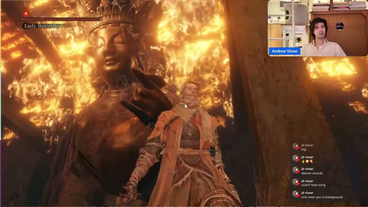 Surprised Myself With New Sekiro Talent, Lady Butterfly Killed