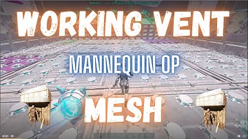 Working Gen2 VENT MESH Method VERY EASY  I Ark Official Smalltribes PVP PC