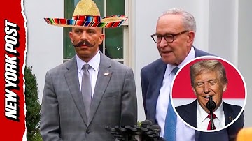 Trump Posts AI Video MOCKING Dem Leaders Schumer, Jeffries as Government Shutdown Looms