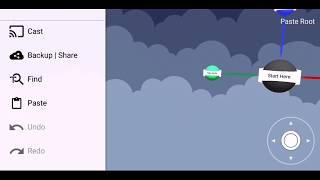 How to paste a root node in Mind Map AR
