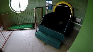Himlabadet Black Hole Waterslide POV, Sundsvall, Sweden @SlideGuide