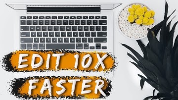 Edit 10x FASTER with these shortcuts // Final Cut Pro X