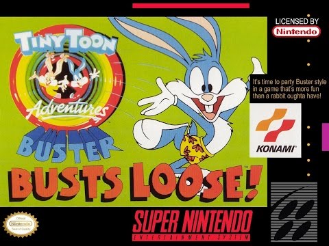 Tiny Toon Adventures Buster Busts Loose на SNES (прохождение)