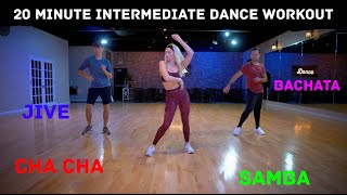 20 Minute Intermediate Pop Music Dance Workout - Ed Sheeran Shawn Mendes J Balvin Justin Bieber