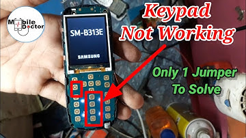 Samsung B313E 2 5 8 0 Call Key Not working Solved