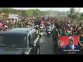 MWILI WA HAYATI POMBE MAGUFULI ULIVYOTOLEWA UWANJA WA NDEGE MWANZA KUPELEKWA UWANJA WA CCM KIRUMBA!!