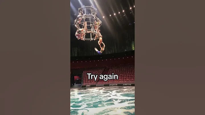 Never Give Up! #circus #circuslife #acrobat #diving #fail