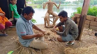 Murti Bandhe Bilkul Aasani Se 2023 | How to Make a Murti | Murti Making | Bangali Murti