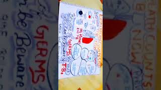 #tuberculosis ..poster drawing on tuberculosis.#drawing #beautiful #art.science project