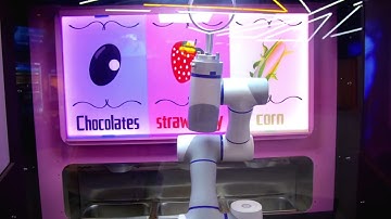 Popcorn Dispensing Robot Launch XFD Popcorn Robot