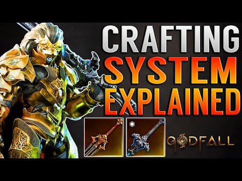 CRAFTING MASSIVE UPGRADES! Godfall Crafting System Explained! Upgrading & Enchanting! | Godfall!